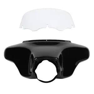 バットウィングフェアリング 8 "クリアフロントガラスハーレーエレクトラグライド 1996-2013 2012 に適合 Batwing Fairing 8" Clear Windshield Fit For Harley Electra Glide 1996-2013 2012