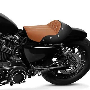 ドライバーライダーソロシートクッションフィットハーレースポーツスターアイアン 883 XL1200 10-2022 Driver Rider Solo Seat Cushion Fit For Harley Sportster Iron 883 XL1200 10-2022