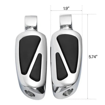 後部乗客フットペグフットペグハーレーソフテイル FLDE デラックス 2018-2024 米国に適合 Rear Passenger Footpeg Foot Pegs Fit For Harley Softail FLDE Deluxe 2018-2024 US