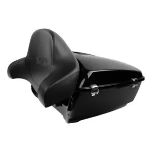 キングトランクバックレストパッドマウントラックハーレーツアーパックパックロードグライド14-24に適合 King Trunk Backrest Pad Mount Rack Fit For Harley Tour Pak Pack Road Glide 14-24