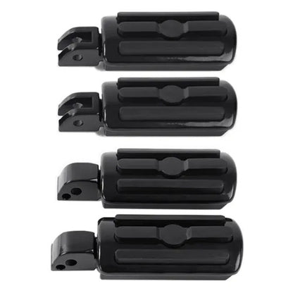 フロントリアドライバー助手席フットペグハーレースポーツグライドソフテイル18-2024に適合 Front Rear Driver Passenger Foot Pegs Fit For Harley Sport Glide Softail 18-2024