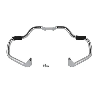 クローム口ひげエンジンガードクラッシュバーインディアンチーフテンダークホース16-23に適合 Chrome Mustache Engine Guard Crash Bar Fit For Indian Chieftain Dark Horse 16-23