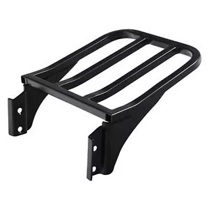 クローム/ブラック シーシーバー 荷物ラック ハーレー ソフテイル FLST スポーツスター ダイナに適合 Chrome/Black Sissy Bar Luggage Rack Fit For Harley Softail FLST Sportster Dyna
