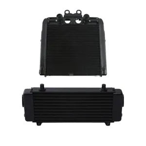 エンジンラジエーター & オイルクーラー冷却ハーレー V ロッド VRSCA VRSCB 2004-2013 に適合 Engine Radiator & Oil Cooler Cooling Fit For Harley V-Rod VRSCA VRSCB 2004-2013