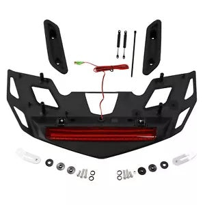 トランク荷物ラック LED レッドブレーキライトホンダゴールドウィングツアー GL1800 21-23 に適合 Trunk Luggage Rack LED Red Brake Light Fit For Honda Goldwing Tour GL1800 21-23