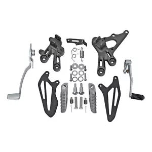 フロントライダーフットペグフットレストペグブラケットヤマハ YZF-R7 YZFR7 2022-2023 Front Rider Footpegs Footrest Pegs Bracket Fit For YAMAHA YZF-R7 YZFR7 2022-2023
