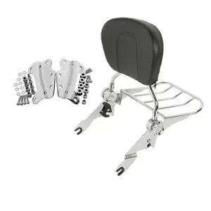 バックレスト シーシーバー & ドッキング ハードウェア キット ハーレー エレクトラグライド 2009-2013 に適合 Backrest Sissy Bar & Docking Hardware Kit Fit For Harley Electra Glide 2009-2013