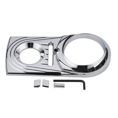 ダッシュパネルインサートカバートリムフィットハーレーソフテイルファットボーイ FLS ダイナ 1993-2017 94 Dash Panel Insert Cover Trim Fit For Harley Softail Fatboy FLS Dyna 1993-2017 94