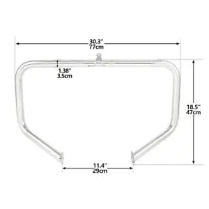 ハイウェイエンジンガードクラッシュバー ハーレーロードグライド FLTRX 2009-2024 クロームに適合 Highway Engine Guard Crash Bar Fit For Harley Road Glide FLTRX 2009-2024 Chrome