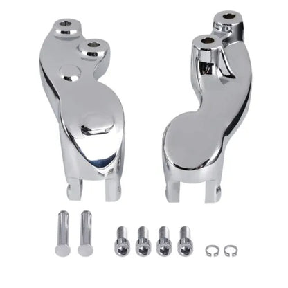 クローム パッセンジャー フットペグ マウント インディアン スカウト 15-2023 スカウト 60 16-2023 に適合 Chrome Passenger Footpegs Mount Fit For Indian Scout 15-2023 Scout Sixty 16-2023