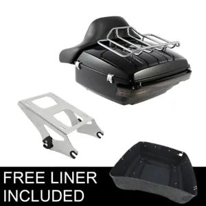 キング トランク パッド マウント LED テールライト ハーレー ツアー パック CVO ツーリング 2014-24 に適合 King Trunk Pad Mount LED Tail Light Fit For Harley Tour Pack CVO Touring 2014-24