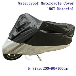 バイクカバー スクーター バイクカバー 防塵 スノープロテクター 防水 M Motorcycle Cover Scooter Motorbike Cover Dustproof Snow Protector Waterproof M