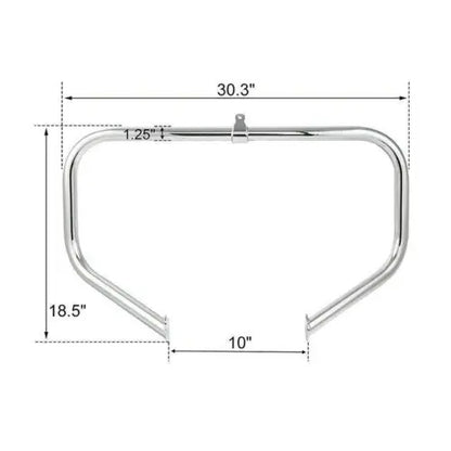 1-1/4インチ ハイウェイ エンジン ガード クラッシュバー ハーレー エレクトラ ロード グライド 09-2024用 1-1/4" Highway Engine Guard Crash Bar Fit For Harley Electra Road Glide 09-2024