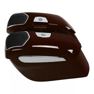 ハードサドルバッグ スピーカー カットアウト インディアン チャレンジャー 19-23 ダークウォールナットに適合 Hard Saddlebags Speaker Cutout Fit For Indian Challenger 19-23 Dark Walnut