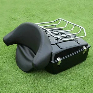 トランク背もたれラック ハーレーツアーパックツーリングロードエレクトラグライド1997-2013に適合 Trunk Backrest Rack Fit For Harley Tour Pak Touring Road Electra Glide 1997-2013