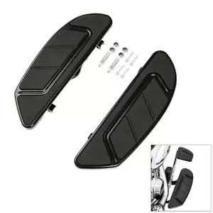 ドライバーフロアボードフットボード ハーレーストリートロードグライド 2014-2022 ブラックに適合 Driver Floorboard Footboard Fit For Harley Street Road Glide 2014-2022 Black