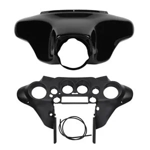 バットウィングインナーアウターフェアリングハーレーツーリングストリートエレクトラグライド96-13 97に適合 Batwing Inner Outer Fairing Fit For Harley Touring Street Electra Glide 96-13 97