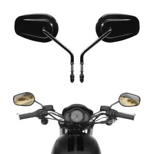 バックミラー ハーレーダビッドソン ソフテイル スプリンガー ヘリテージ クラシック ダイナに適合 Rearview Mirrors Fit For Harley Davidson Softail Springer Heritage Classic Dyna