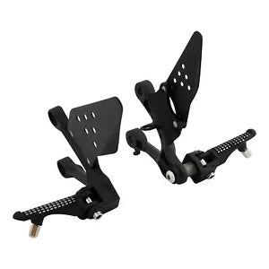 ドライバーライダーフットペグペグフットレストブラケットカワサキニンジャ ZX6R 2009-2023 に適合 Driver Rider Footpeg Pegs Footrest Bracket Fit For Kawasaki Ninja ZX6R 2009-2023