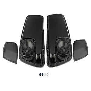 ハードサドルバッグ蓋 5x7インチスピーカー付き ハーレー CVO ストリートグライド 2014-2024 に適合 Hard Saddlebags Lids w/ 5x7" Speakers Fit For Harley CVO Street Glide 2014-2024