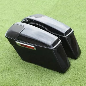 ハードサドルバッグカットアウトスピーカー蓋ハーレーツーリングストリートグライド 1993-2013 に適合 Hard Saddlebags Cutout Speaker Lid Fit For Harley Touring Street Glide 1993-2013