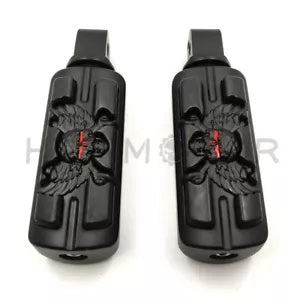 パイレーツスカル ステップペグ 助手席用 2018年以降 ソフテイルスリム FLSL ブレイクアウト FXB Pirate Skull Footpeg Peg For passenger 2018-later Softail Slim FLSL Breakout FXB