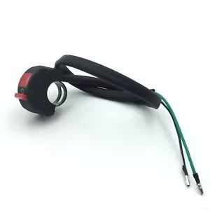 黒赤キルオンオフスイッチ ATV オートバイスクーターダートバイク 7/8 "22 ミリメートル Black Red Kill ON-OFF Switch For ATV Motorcycle Scooter Dirt Bike 7/8" 22mm