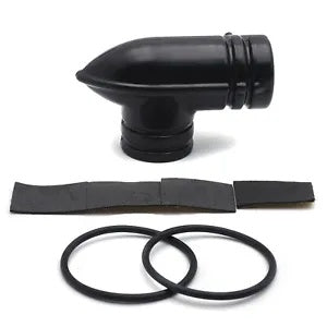 ハーレーダビッドソン燃料噴射エレクトラグライド用ブラック燃料ラインフィッティングカバー Black Fuel Line Fitting Cover For Harley Davidson Fuel Injected Electra Glides