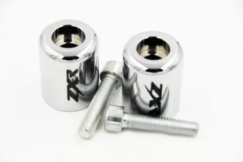 バーエンド "ZXR" クローム 2006-2012 Kawasaki Ninja 650R / EX650R用 Bar Ends "ZXR" Chrome For 2006-2012 Kawasaki Ninja 650R / EX650R