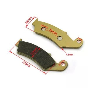 HTTMT ディスクブレーキパッドセット HONDA-HTT125用 HTTMT Disc Brake Pad Set For HONDA-HTT125