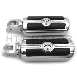 クロームギア スカル フットペグ ハーレー 2018-2019 ブレイクアウト FXBR /ブレイクアウト 114 FXBRS用 Chrome Gear Skull Footpeg For Harley 2018-2019 Breakout FXBR /Breakout 114 FXBRS