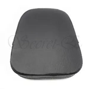 黒長方形背もたれシーシーバークッションパッドカワサキホンダスズキハーレ用 Black Rectangular Backrest Sissy Bar Cushion Pad For Kawasaki Honda Suzuki Harle