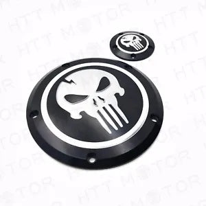 ハーレーダイナスポーツスターストリートボブXL 883 1200スカルダービー&タイマーカバー用 For Harley Dyna Sportster Street Bob XL 883 1200 Skull Derby & Timer Cover