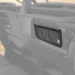 バックレストリアストレージネット + ダッシュストレージカーゴネット Can Am ディフェンダー 2017-2023 Backrest Rear Storage Nets+Dash Storage Cargo Nets For Can Am Defender 2017-2023