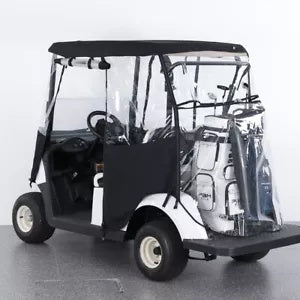 600D ゴルフカート カバー エンクロージャ プロテクター 2 人乗り クラブカー EZGO ヤマハ用 600D Golf Cart Cover Enclosure Protector 2 Passenger for Club Car EZGO YAMAHA