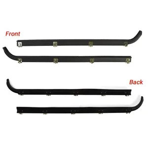 ドアウィンドウシールベルトウェザーストリップキット 1987-1997 フォード F150 F250 F350 (4 個) Door Window Seal Belt Weatherstrip Kit For 1987- 1997 Ford F150 F250 F350 （4PCS）