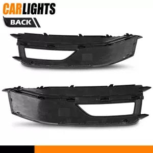 バンパーフォグライトランプカバーグリル Letf & 右アウディ S4/A4 S ライン 13-15 に適合 Fit For Bumper Fog Light Lamp Cover Grille Letf & Right Audi S4/A4 S-line 13-15