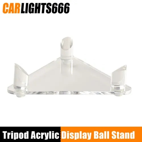 バスケットボール、サッカー、サッカー、ボウリング用の透明な三脚アクリルディスプレイボールスタンド Clear Tripod Acrylic Display Ball Stand For Basketball Football Soccer Bowling