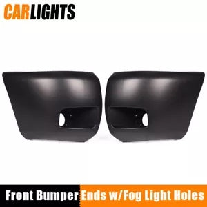 バンパーエンドエクステンション フォグランプ穴付き 2007-2013 シボレーシルバラード 1500 に適合 Bumper End Extension W/ Fog Lamp Hole Fit For 2007- 2013 Chevy Silverado 1500