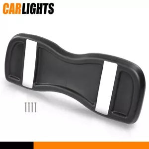07-16 ヤマハ G29 ドライブゴルフカートフロントシートバックキャップカバーブラックに適合 Fit For 07-16 Yamaha G29 Drive Golf Cart Front Seat Back Cap Cover Black