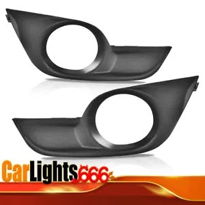 バンパーフォグランプランプトリムカバーベゼル 2X フィット 2013-15 日産アルティマ Bumper Fog Lights Lamps Trim Covers Bezels 2X Fit For 2013-15 Nissan Altima