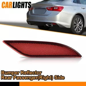 バンパーリフレクターライト 2016-2017 シボレー マリブ 右助手席側に適合 Bumper Reflector Light Fit For 2016-2017 Chevrolet Malibu Right Passenger Side