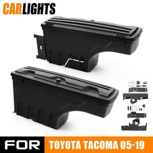 トラック荷台収納ツールボックス 運転席&助手席側 2005-2020 トヨタ タコマ用 Truck Bed Storage Tool Box Driver&Passenger Side Fit For 2005-2020 Toyota Tacoma