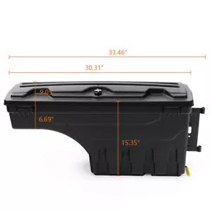 トラック荷台収納ツールボックス 運転席&助手席側 2005-2020 トヨタ タコマ用 Truck Bed Storage Tool Box Driver&Passenger Side Fit For 2005-2020 Toyota Tacoma