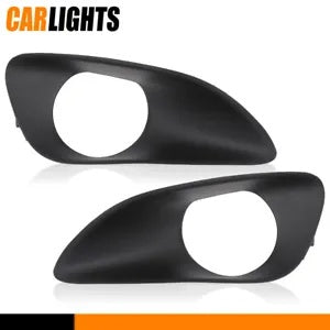 トヨタ ヤリス セダン 2007-13 フロントバンパーフォグライトドライビングランプカバーに適合 Fit For Toyota Yaris Sedan 2007-13 Front Bumper Fog Light Driving Lamp Cover