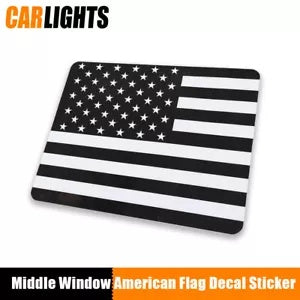 バック中央ウィンドウアメリカ国旗デカールステッカーフォード F150/250/350 15-21 J Back Middle Window American Flag Decal Sticker Fit For Ford F150/250/350 15-21 J