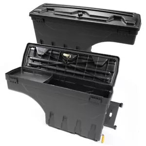 トラック荷台収納ツールボックスペア 2007-19 シボレーシルバラード GMC シエラ 1500 に適合 Truck Bed Storage Tool Box Pair Fit For 2007-19 Chevy Silverado GMC Sierra 1500