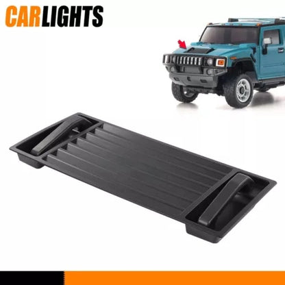 ハマー H2 ベースピックアップ 2003-2009 フードグリルベント ハンドル付き ブラック Fit For Hummer H2 Base Pickup 2003-2009 Hood Grille Vent W/ Handles Black