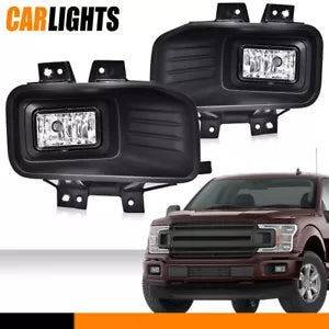 ハロゲンフォグランプ 2018-2020 フォード F150 ピックアップ ドライビングランプ ペア LH & RH に適合 Halogen Fog Lights Fit For 2018-2020 Ford F150 Pickup Driving Lamps Pair LH & RH