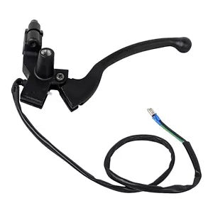 ハンドル左ブレーキレバー、10mmミラー穴付きケーブル、ダートバイク対応 Handle Left Brake Lever, Cable with 10mm Mirror Hole, Compatible for Dirt Bikes